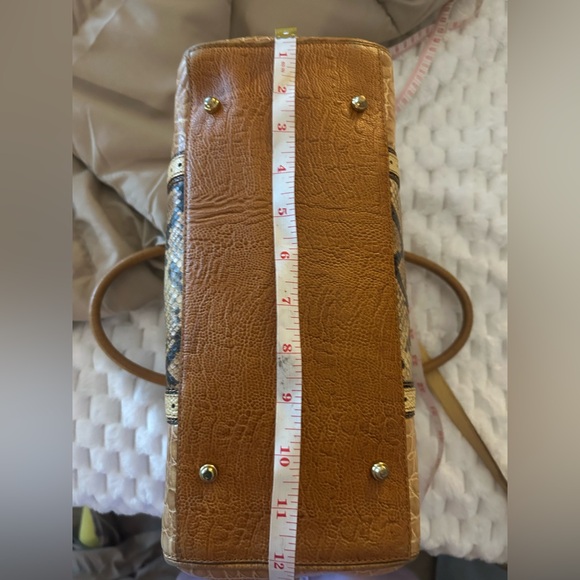 Brahmin Tan and Brown Satchel - Picture 3 of 14